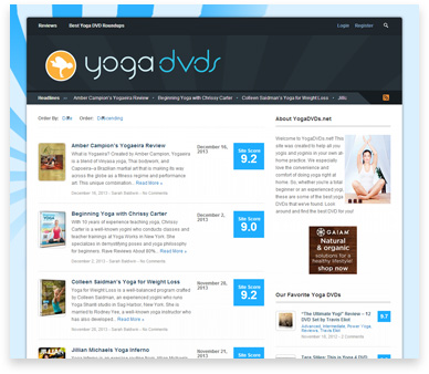 Yoga DVDs