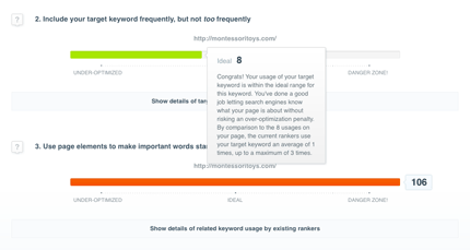 avoid penalties by remaining consistent with top ranking sites